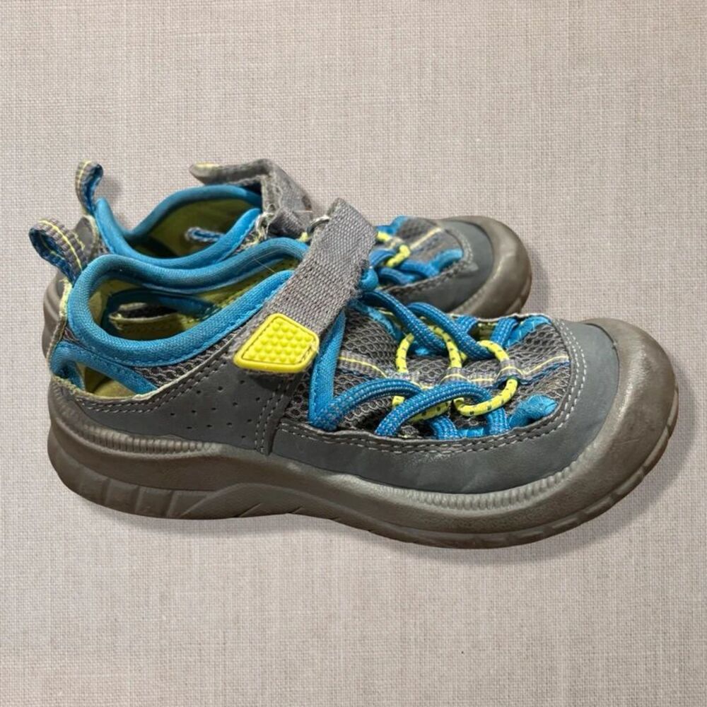 OshKosh B'gosh Toddler Boys Closed Toe Sport Sandals Gray Blue Size 8